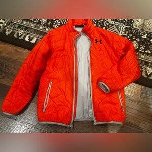 Under Armour Kids Bright Orange Puffer Jacket